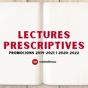 Lectures prescriptives per al batxillerat. Promocions 2019-2021 i 2020-2022